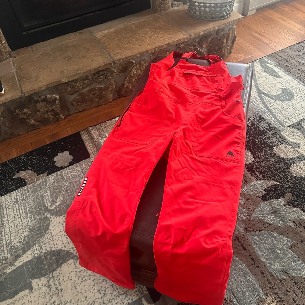 Burton Avalon Bibs RED (L)